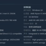 《异形：火力小队》PC配置公布 760起步1060畅玩